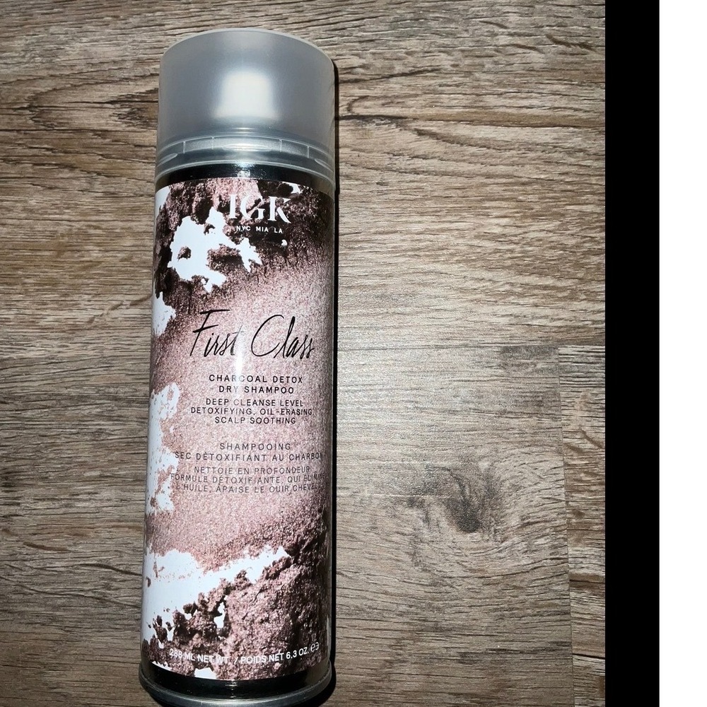 IGK First Class Dry‎ Shampoo Charcoal Detox Deep Cleanse Scalp hair care